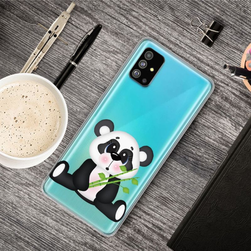 Coque Samsung Galaxy S20 Transparente Panda Triste