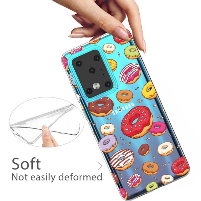 Coque Samsung Galaxy S20 Ultra Love Donuts