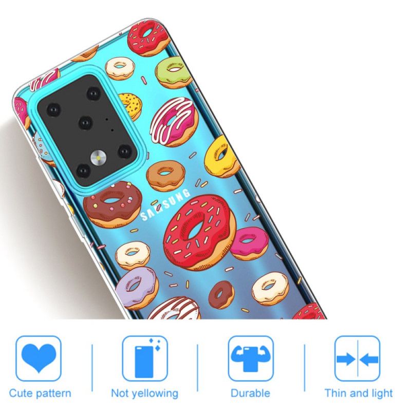 Coque Samsung Galaxy S20 Ultra Love Donuts