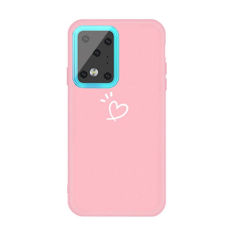 Coque Samsung Galaxy S20 Ultra Silicone Coeur Battant