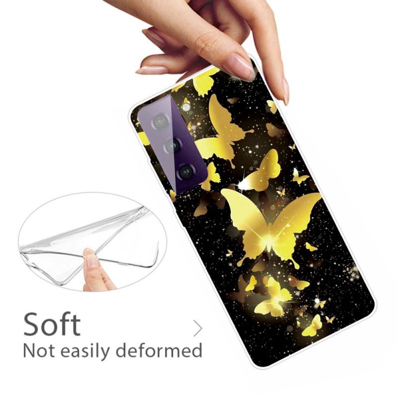 Coque Samsung Galaxy S21 5g Beaux Papillons