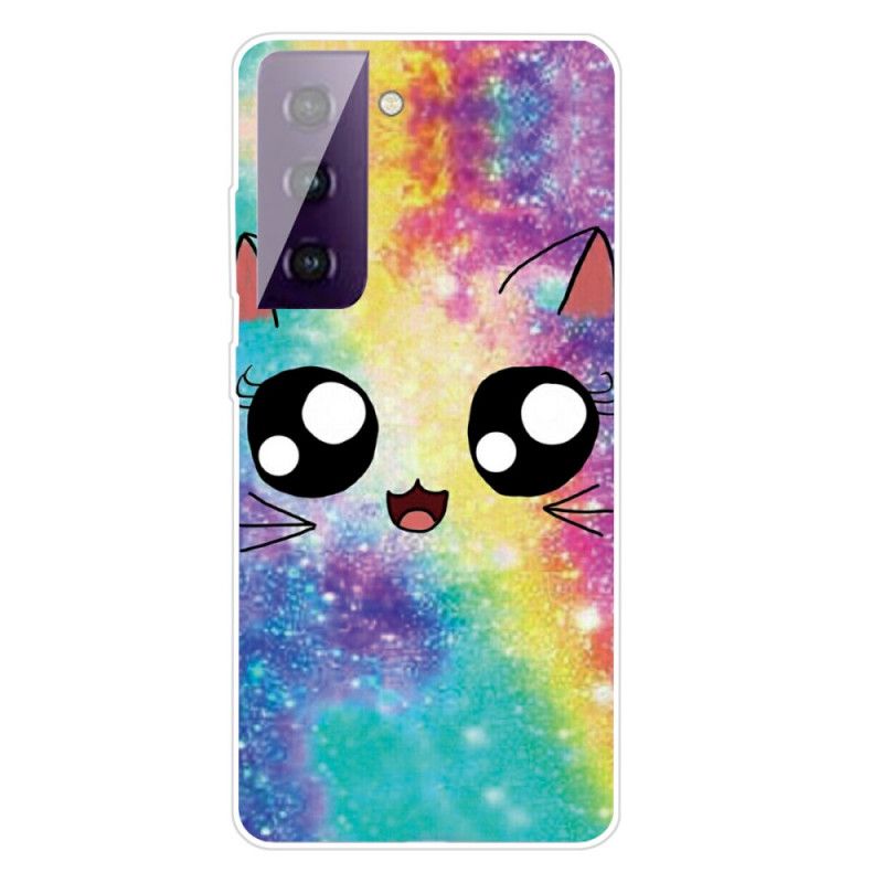 Coque Samsung Galaxy S21 5g Chat Cartoon