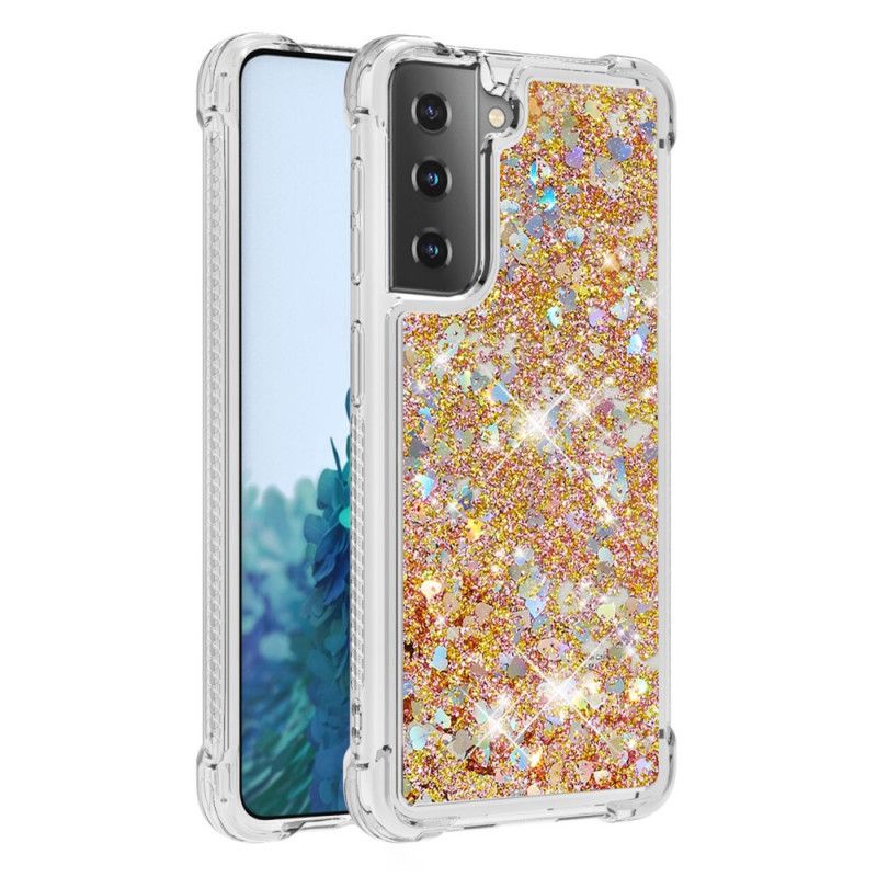 Coque Samsung Galaxy S21 5g Désires Paillettes