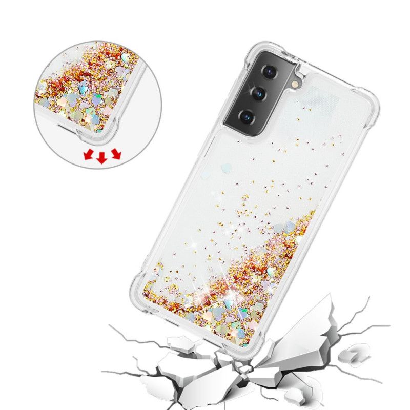 Coque Samsung Galaxy S21 5g Désires Paillettes