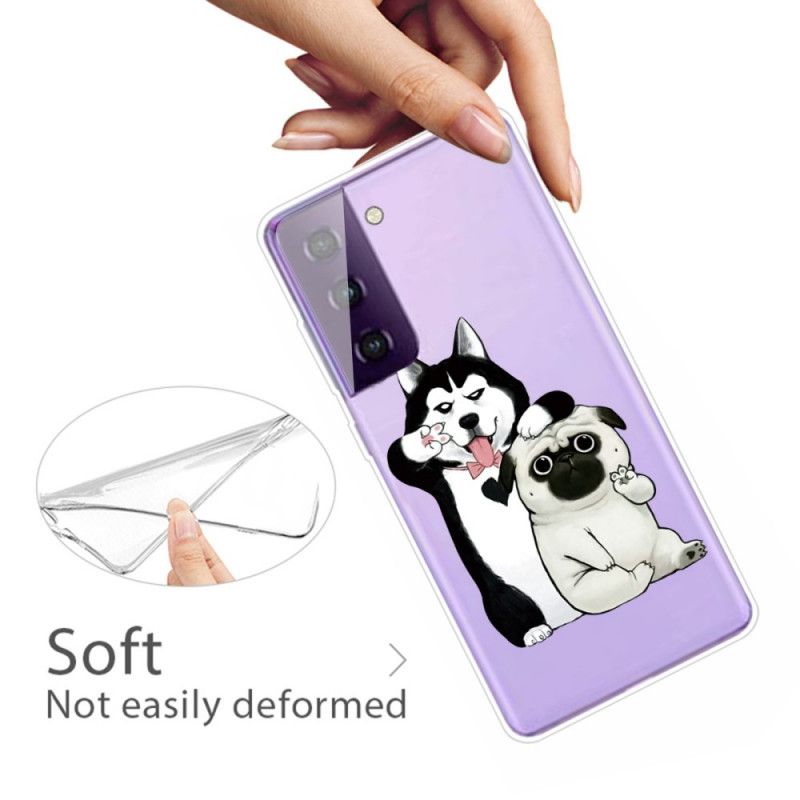 Coque Samsung Galaxy S21 5g Drôles De Chiens