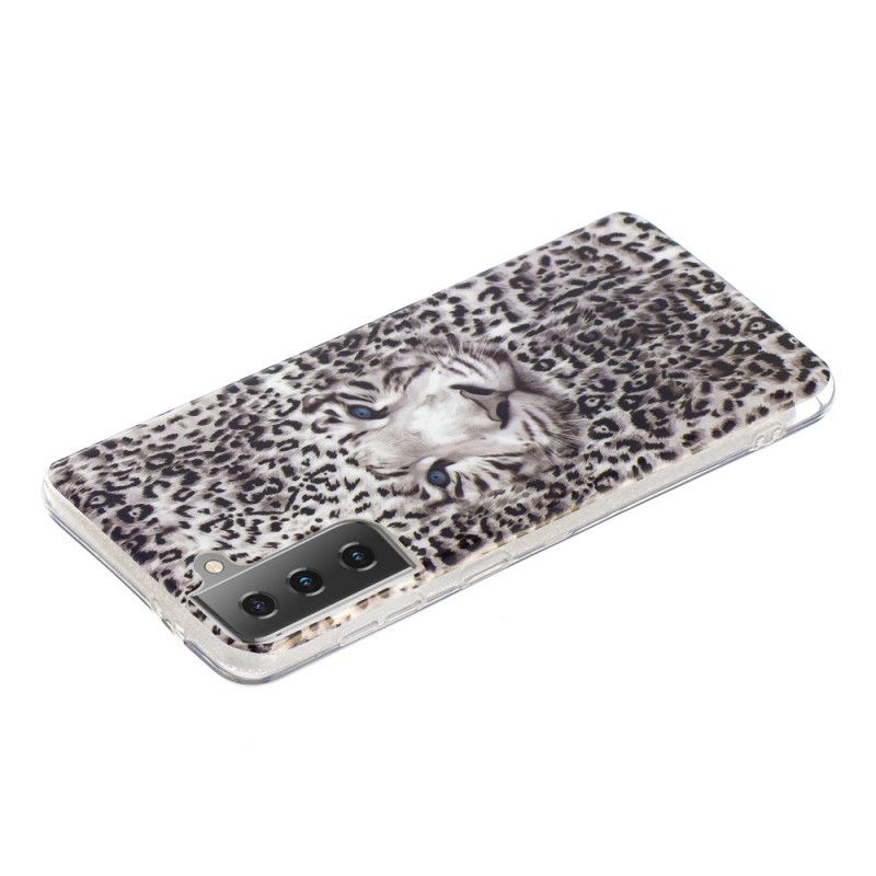 Coque Samsung Galaxy S21 5g Leopard Fluorescente