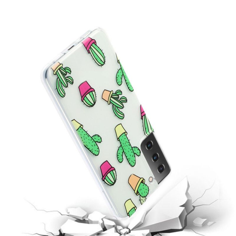 Coque Samsung Galaxy S21 5g Minis Cactus