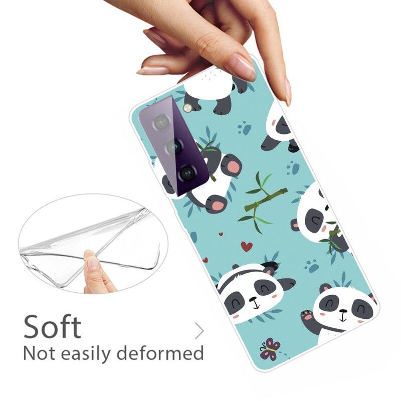 Coque Samsung Galaxy S21 FE Tas De Pandas