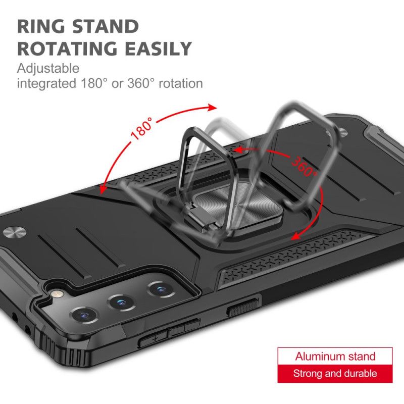 Coque Samsung Galaxy S21 Plus 5g Ring Résistante Détachable