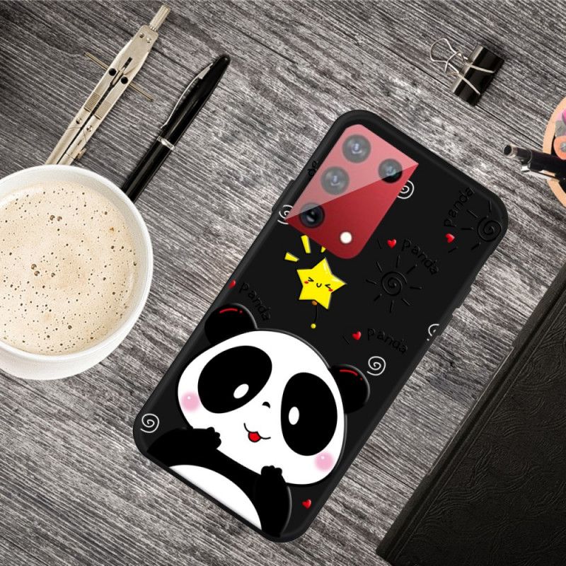 Coque Samsung Galaxy S21 Ultra 5g Étoile Panda