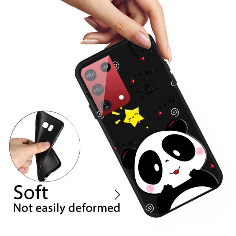 Coque Samsung Galaxy S21 Ultra 5g Étoile Panda