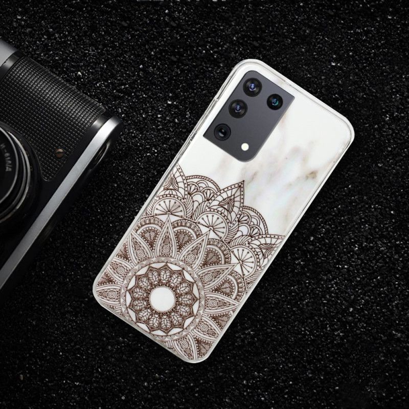 Coque Samsung Galaxy S21 Ultra 5g Mandala Marbré