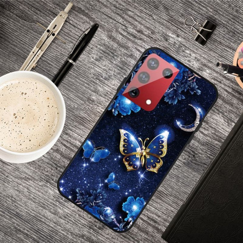 Coque Samsung Galaxy S21 Ultra 5g Papillon La Nuit