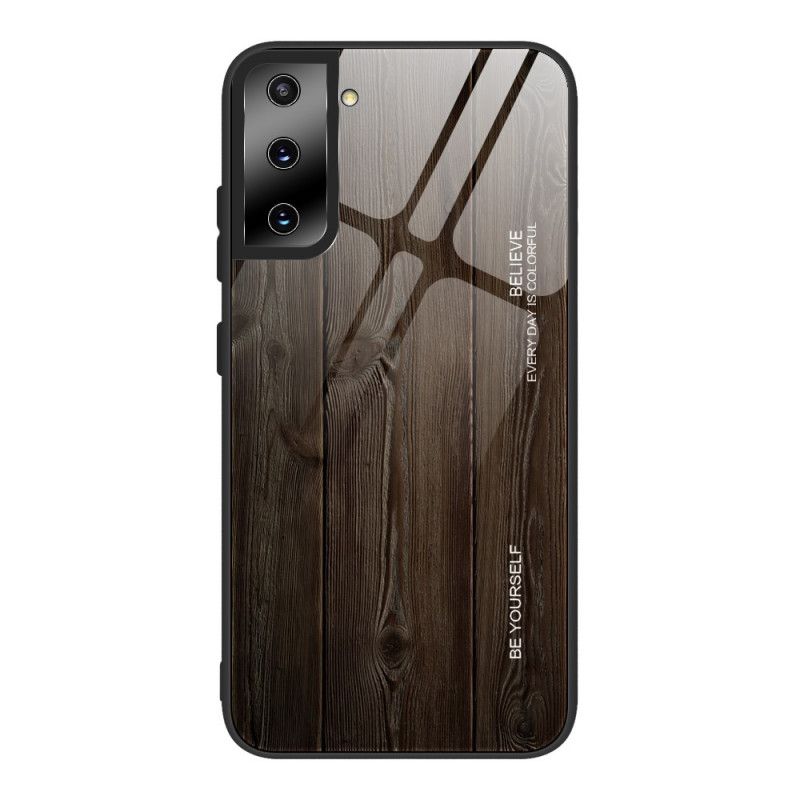 Coque Samsung Galaxy S21 Ultra 5g Verre Trempé Design Bois