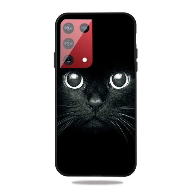 Coque Samsung Galaxy S21 Ultra 5g Yeux De Chat