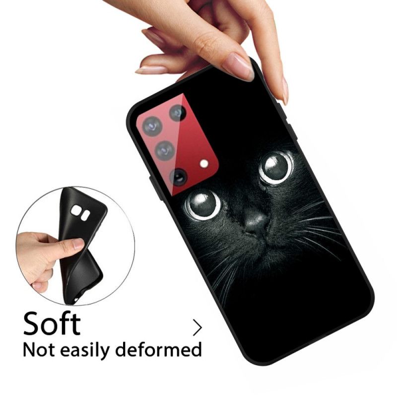 Coque Samsung Galaxy S21 Ultra 5g Yeux De Chat