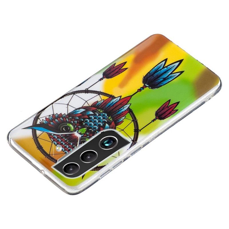 Coque Samsung Galaxy S22 5G Attrape Rêves Unique Fluorescente