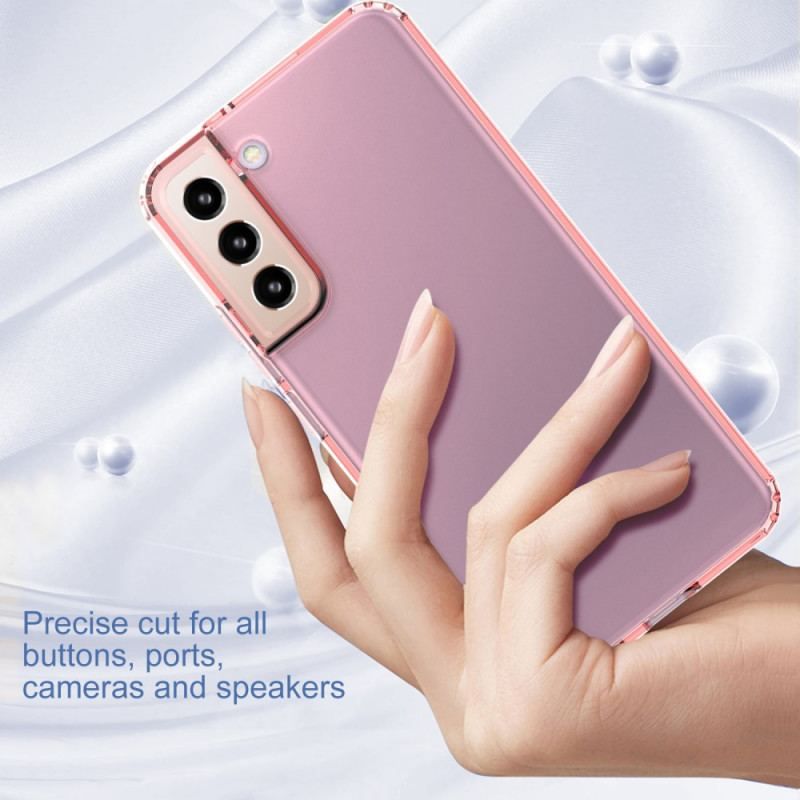 Coque Samsung Galaxy S22 5G Colorée Transparente