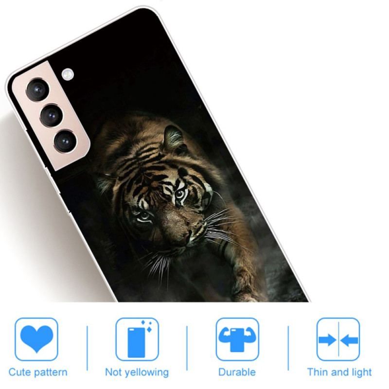 Coque Samsung Galaxy S22 5G Flexible Tigre