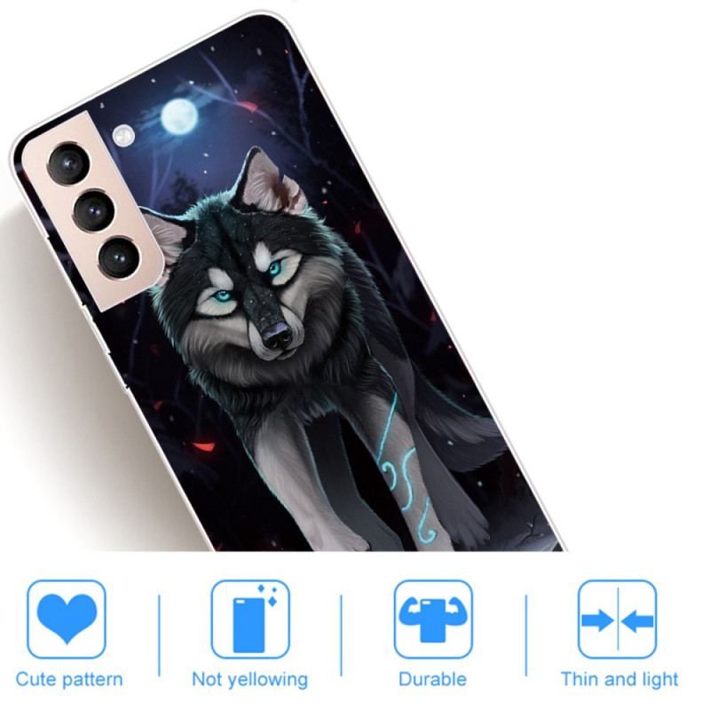 Coque Samsung Galaxy S22 5G Loup Royal