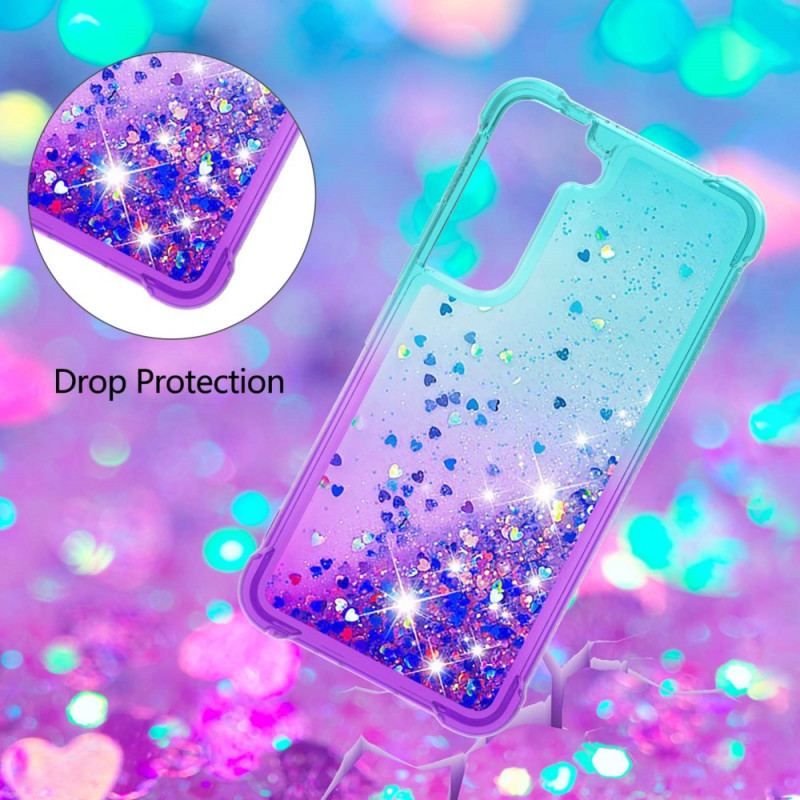 Coque Samsung Galaxy S22 5G Paillettes Colors