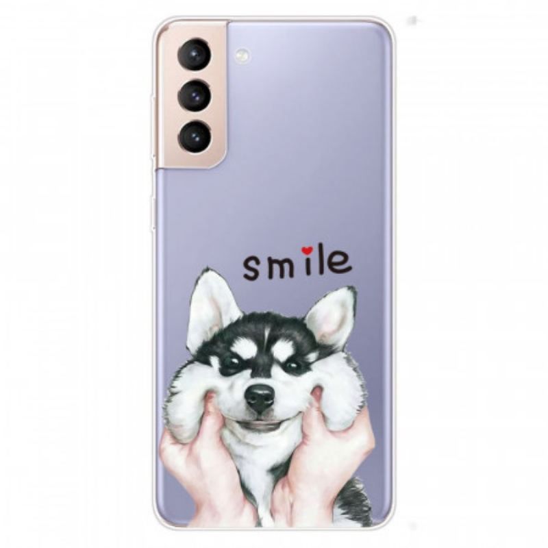 Coque Samsung Galaxy S22 5G Smile Dog