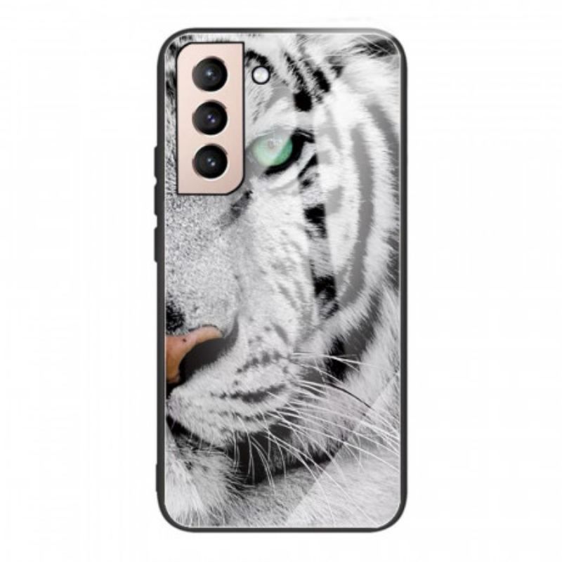 Coque Samsung Galaxy S22 5G Verre Trempé Tigre