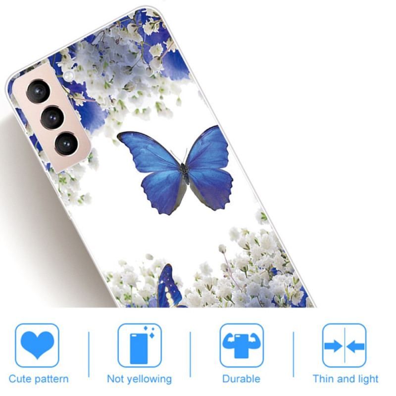 Coque Samsung Galaxy S22 Plus 5G Papillons Design