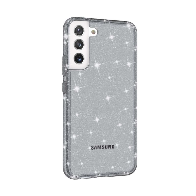 Coque Samsung Galaxy S22 Plus 5G Transparente Paillettes