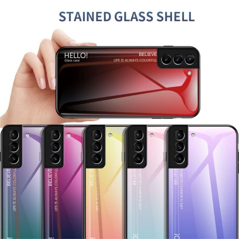 Coque Samsung Galaxy S22 Plus 5G Verre Trempé Hello