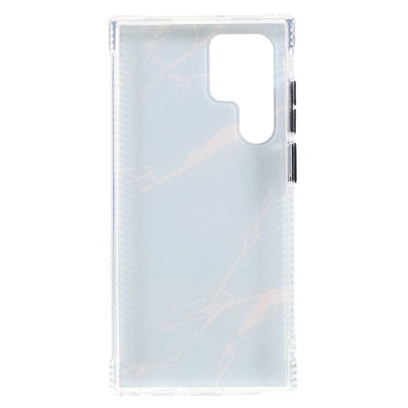 Coque Samsung Galaxy S22 Ultra 5G Hybride Marbré