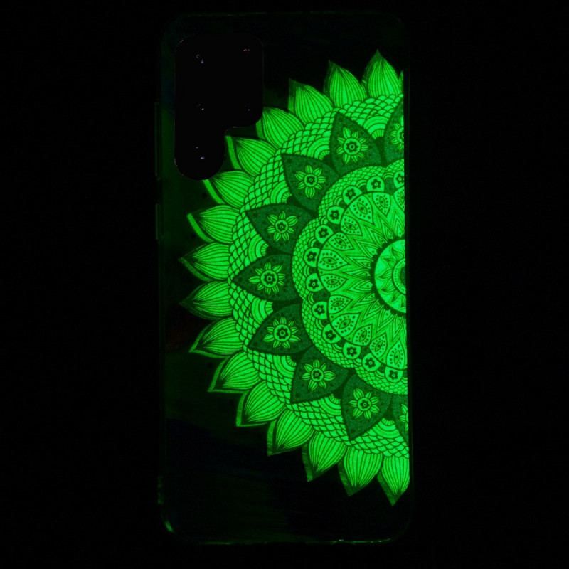 Coque Samsung Galaxy S22 Ultra 5G Série Floralies Fluorescente