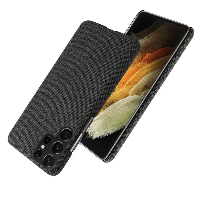 Coque Samsung Galaxy S22 Ultra 5G Texture Tissu KSQ