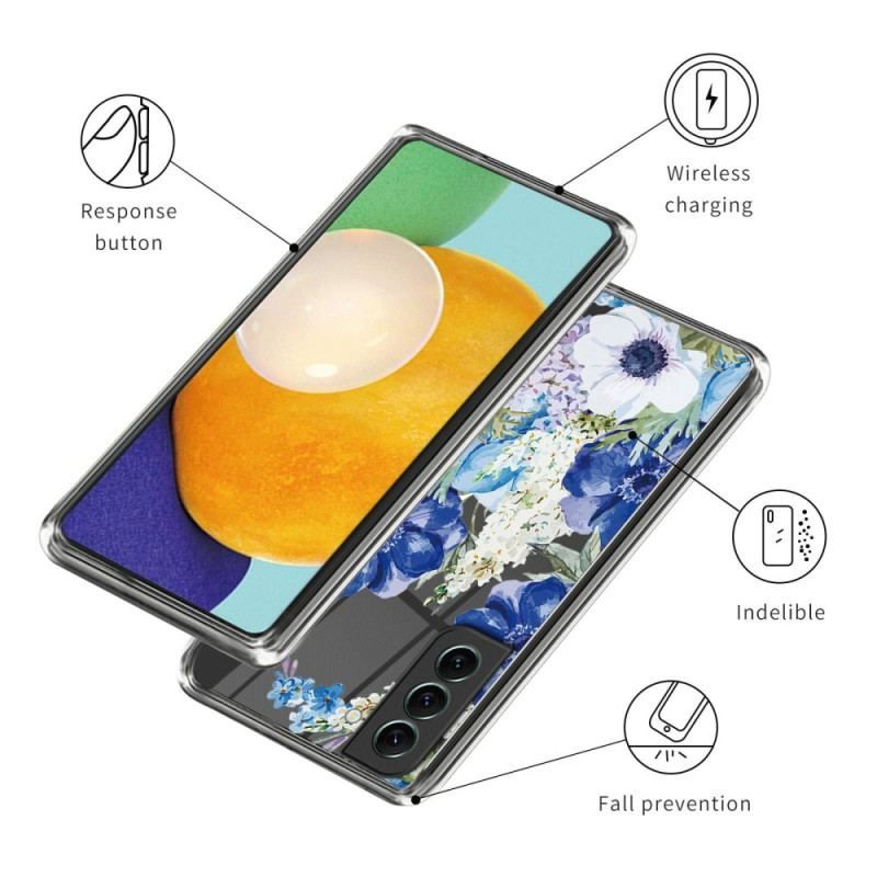 Coque Samsung Galaxy S23 5G Transparente Végétale