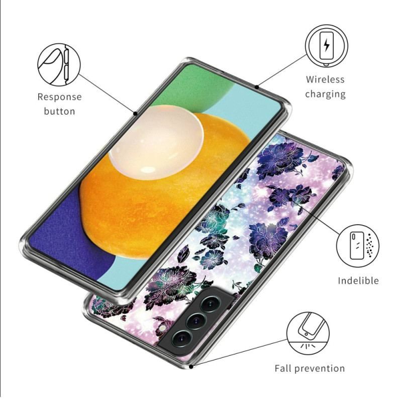 Coque Samsung Galaxy S23 Plus 5G Déclinaison Florale