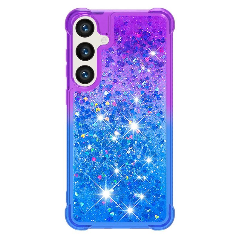 Coque Samsung Galaxy S24 5G Dégradé Paillettes