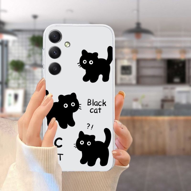 Coque Samsung Galaxy S24 FE Black Cat