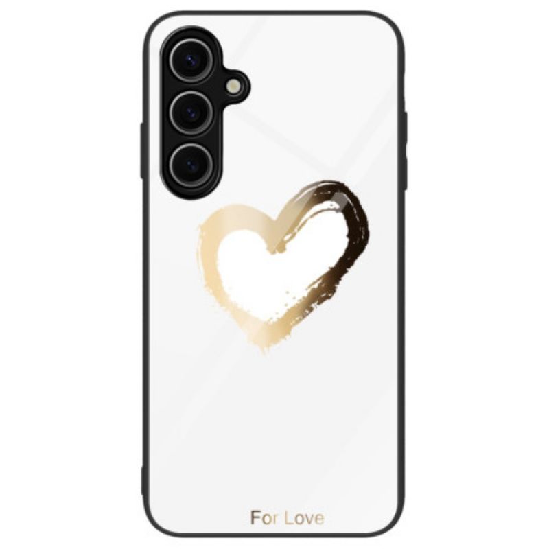 Coque Samsung Galaxy S24 FE Coeur Doré