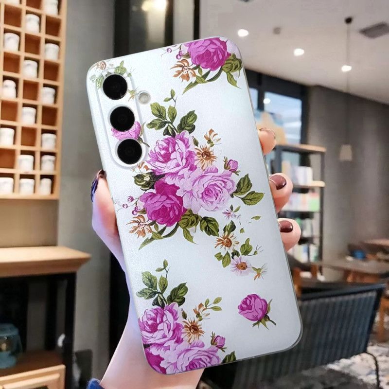 Coque Samsung Galaxy S24 FE Fleurs Roses