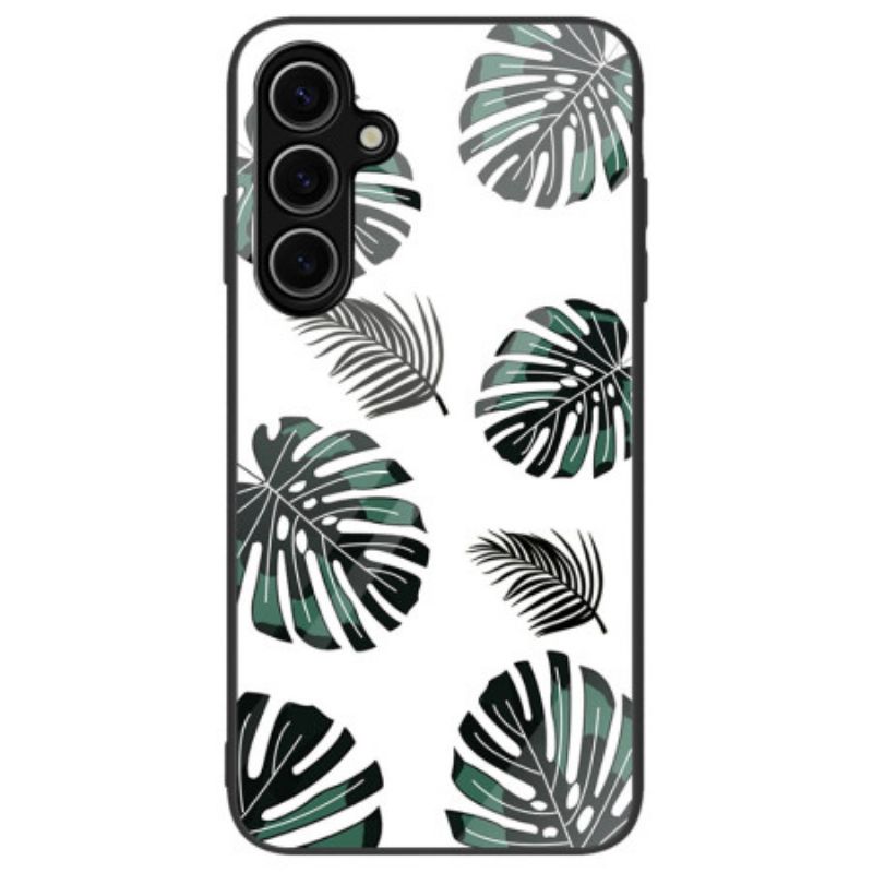 Coque Samsung Galaxy S24 FE Motif Feuilles