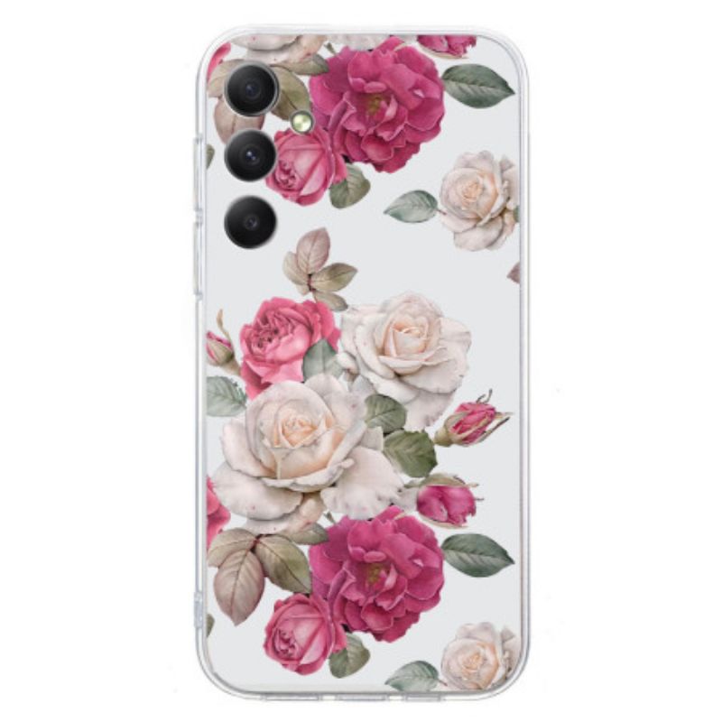 Coque Samsung Galaxy S24 FE Pivoines