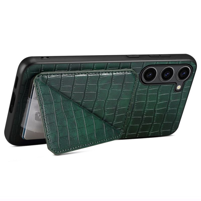 Coque Samsung Galaxy S24 Plus 5G avec Porte-Cartes et Support