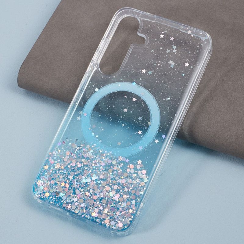 Coque Samsung Galaxy S24 Plus 5G Paillettes Compatible MagSafe