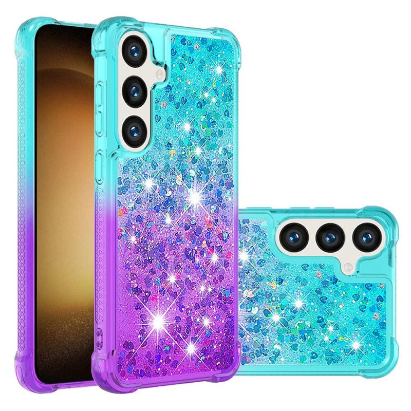 Coque Samsung Galaxy S24 Plus 5G Paillettes Liquides