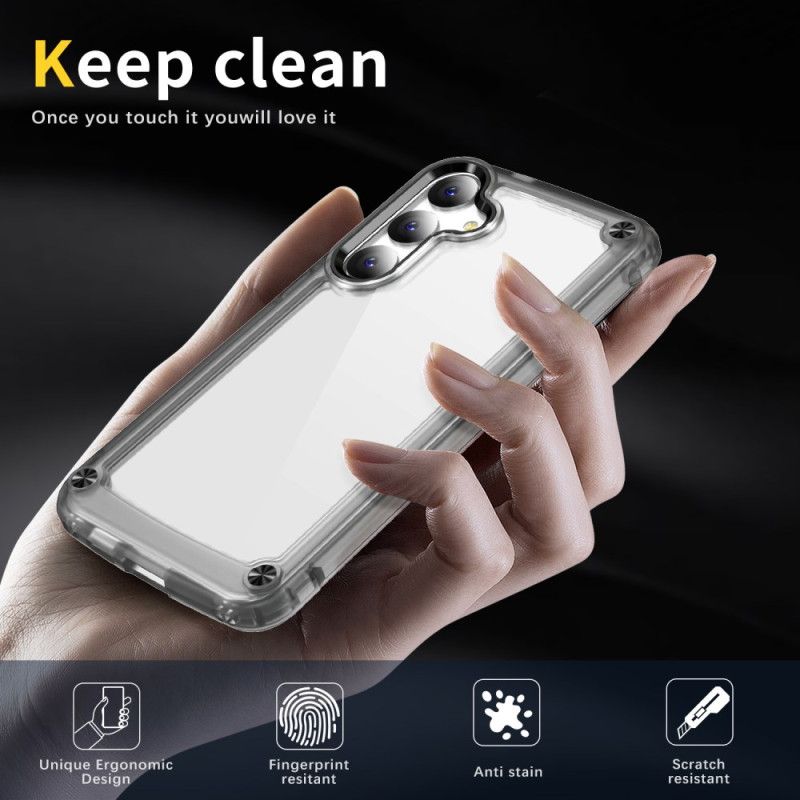 Coque Samsung Galaxy S24 Plus 5G Transparente Rebords Bumper