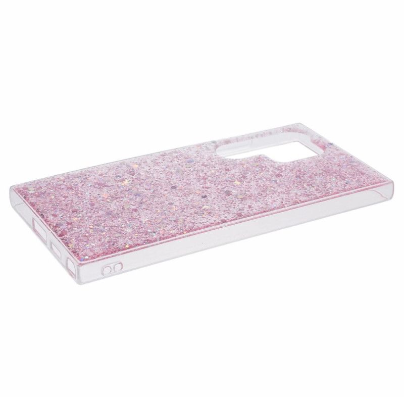 Coque Samsung Galaxy S24 Ultra 5G Paillettes Élégantes