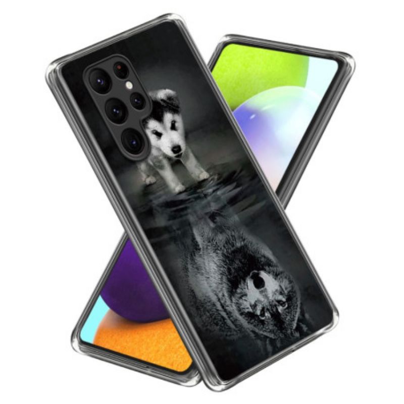 Coque Samsung Galaxy S24 Ultra 5G Rêve de Chiot