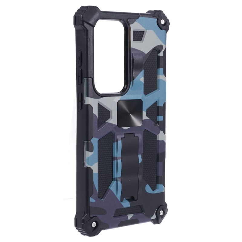 Coque Samsung Galaxy S24 Ultra avec Support Camouflage