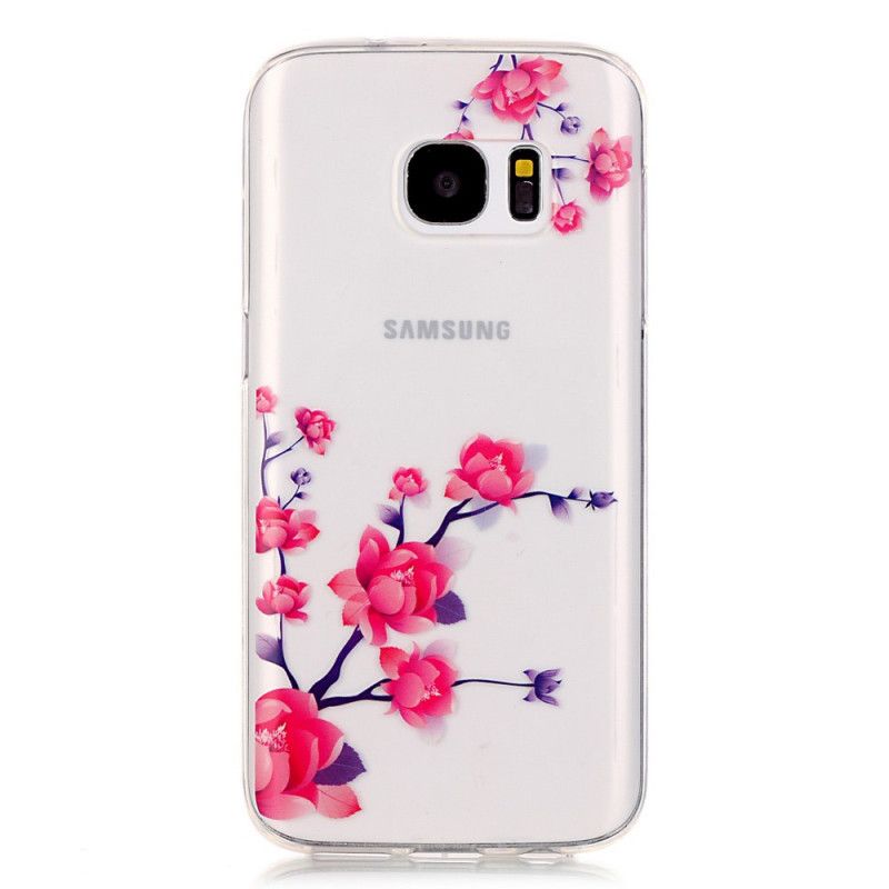 Coque Samsung Galaxy S7 Branches À Fleurs