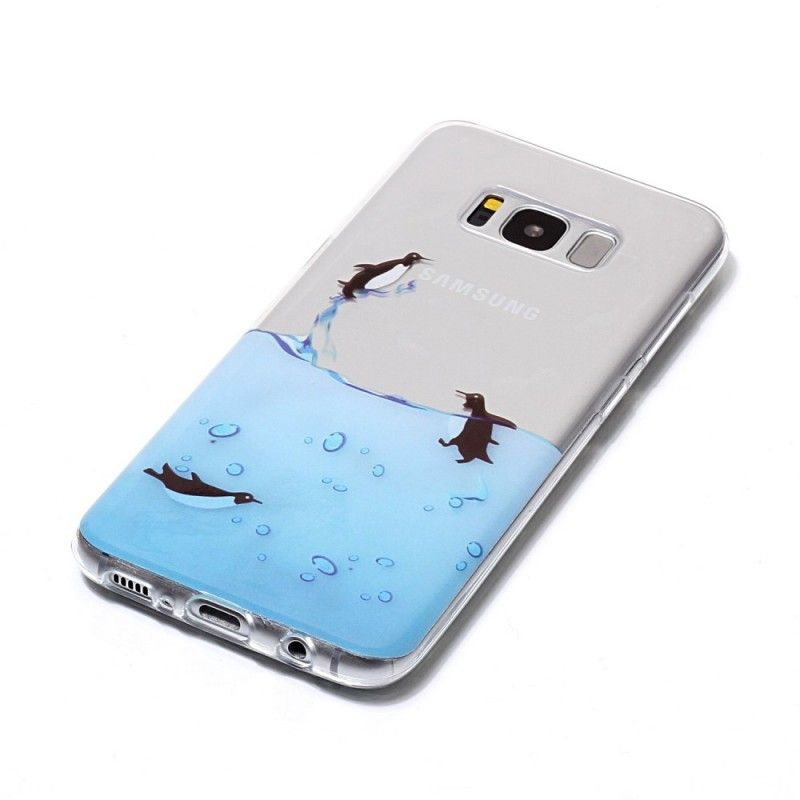 Coque Samsung Galaxy S8 Jeu De Pingouins